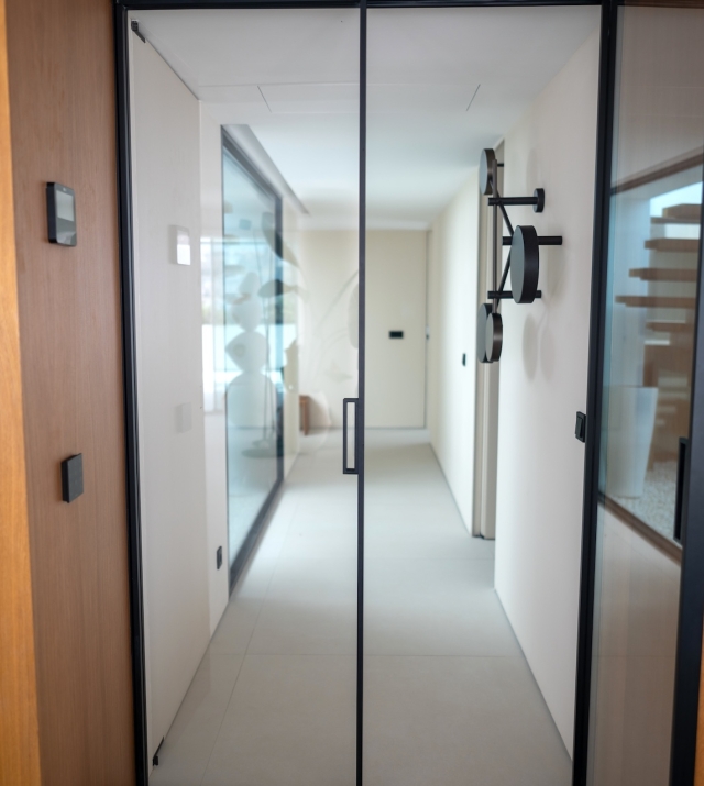 Resa-Estates penthouse botafoch daltv villa views first line Ibiza hallway .jpg